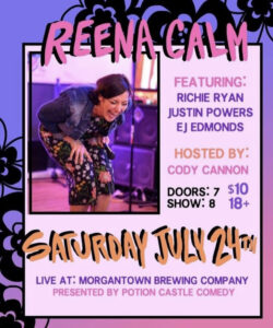 Road Warrior: Reena Calm's comedy road trip to stop Saturday in Morgantown